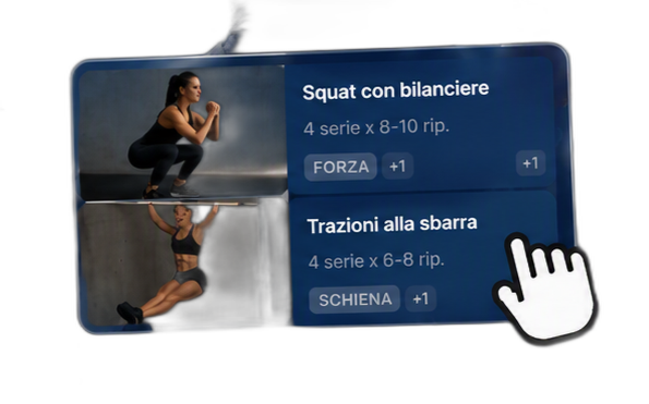 Schede esercizi con tecniche